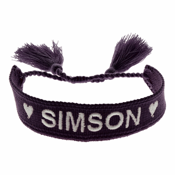 Festivalband "I love SIMSON" (schwarz)